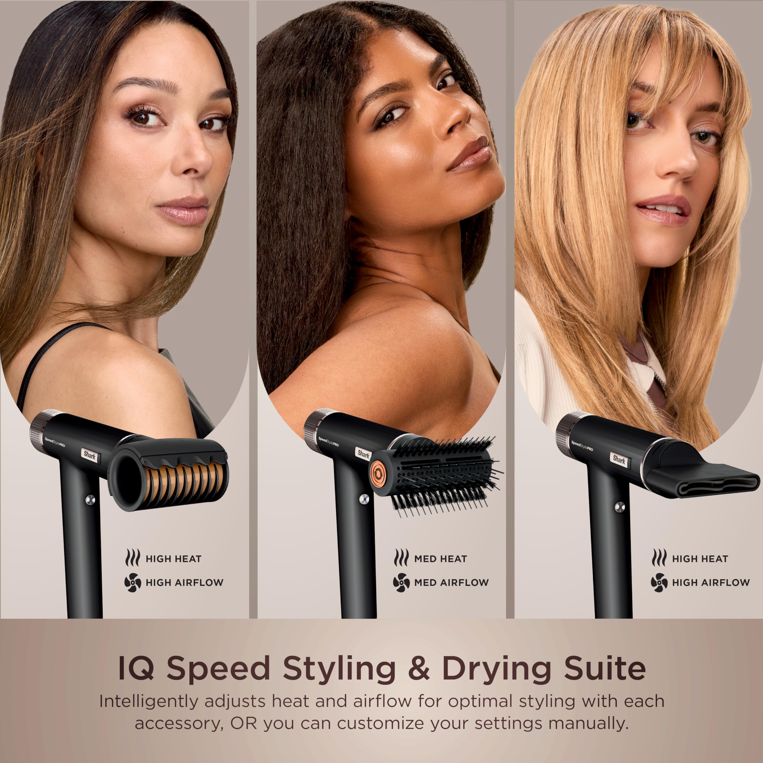 Foto 7 pulgar | Secador De Pelo Shark Speedstyle Pro Hd731 Para Cabello Liso Y Ondulado - Venta Internacional.