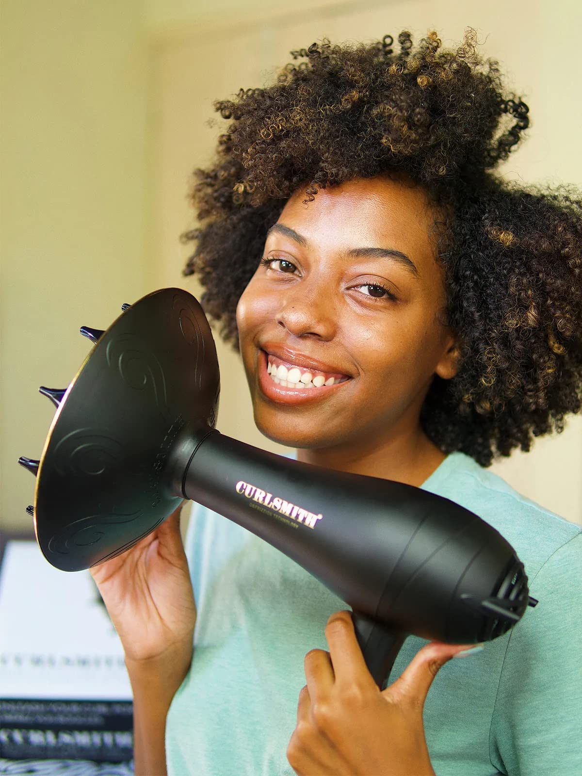 Foto 5 pulgar | Secador De Pelo Curlsmith Defrizzion Para Cabello Rizado Con 8 Difusores - Venta Internacional.