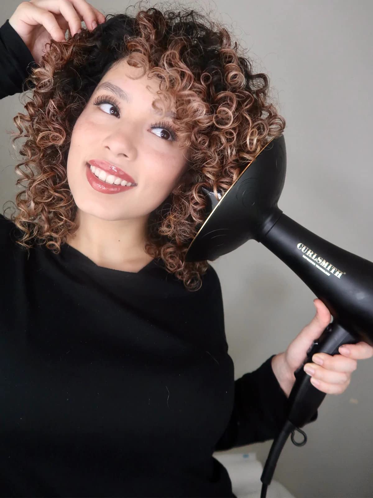 Foto 6 pulgar | Secador De Pelo Curlsmith Defrizzion Para Cabello Rizado Con 8 Difusores - Venta Internacional.
