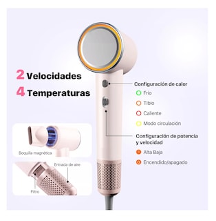 Foto 3 | Secador de Cabello Profesional Alta Velocidad Lónico