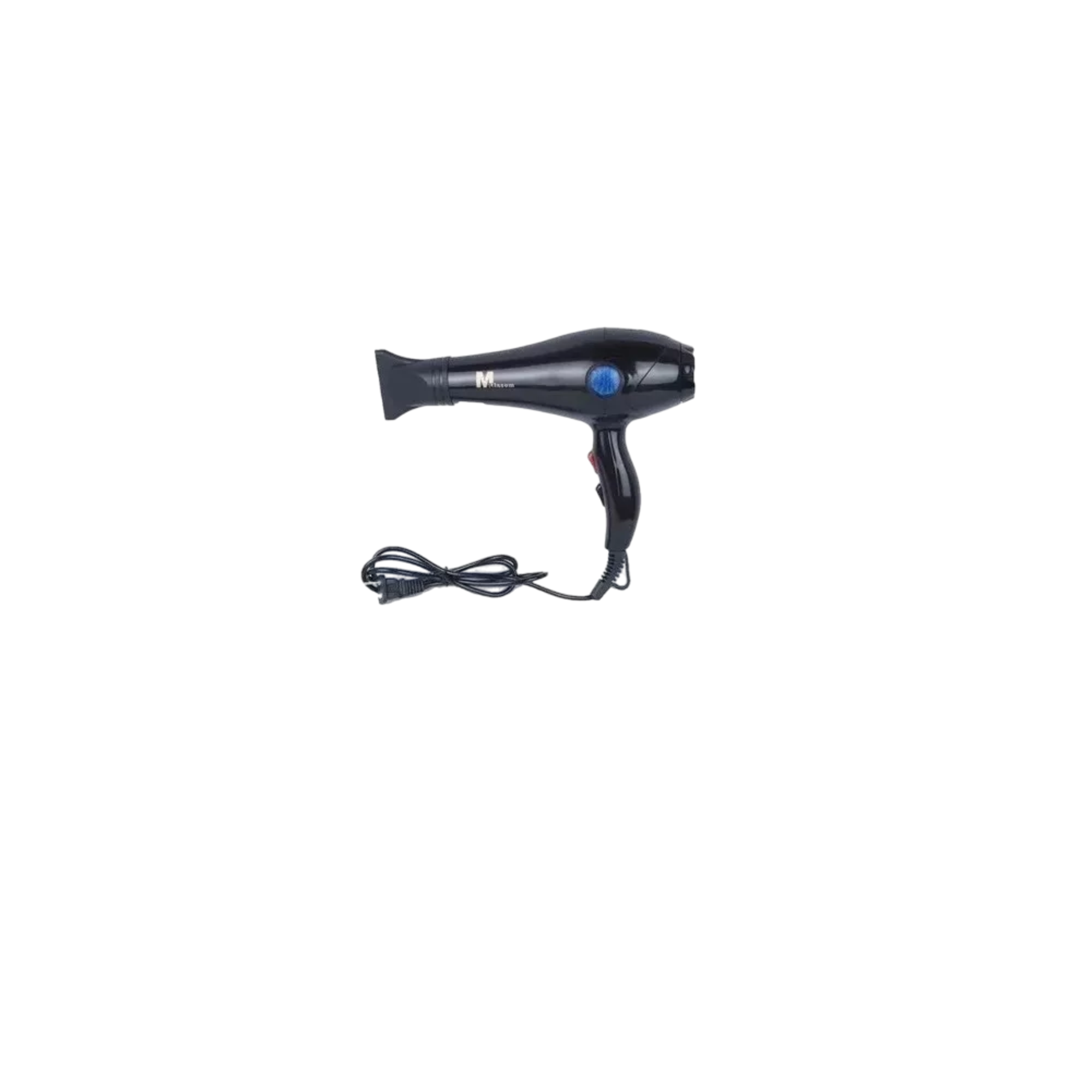 Secadora De Cabello Portatil Peloviaje 1000w Protection Color Negro