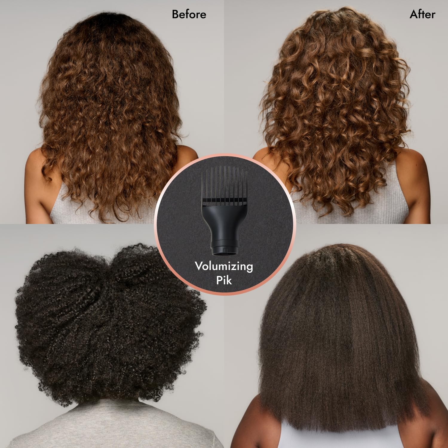 Foto 6 | Secador y Rizador de Pelo Ion Luxe 8 en 1 Airstyler Pro - Venta Internacional