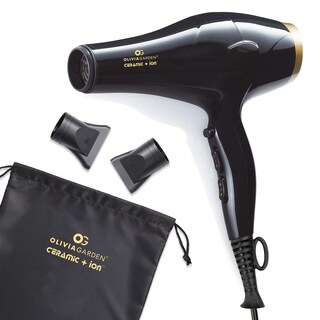 Foto 1 | Secador De Pelo Olivia Garden Ceramic + Ion Professionnal Negro/dorado - Venta Internacional.