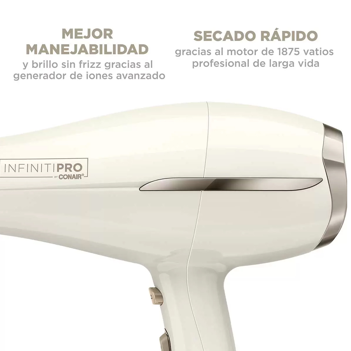 Foto 3 pulgar | Secadora De Cabello Conair Infiniti Pro Frizz-free