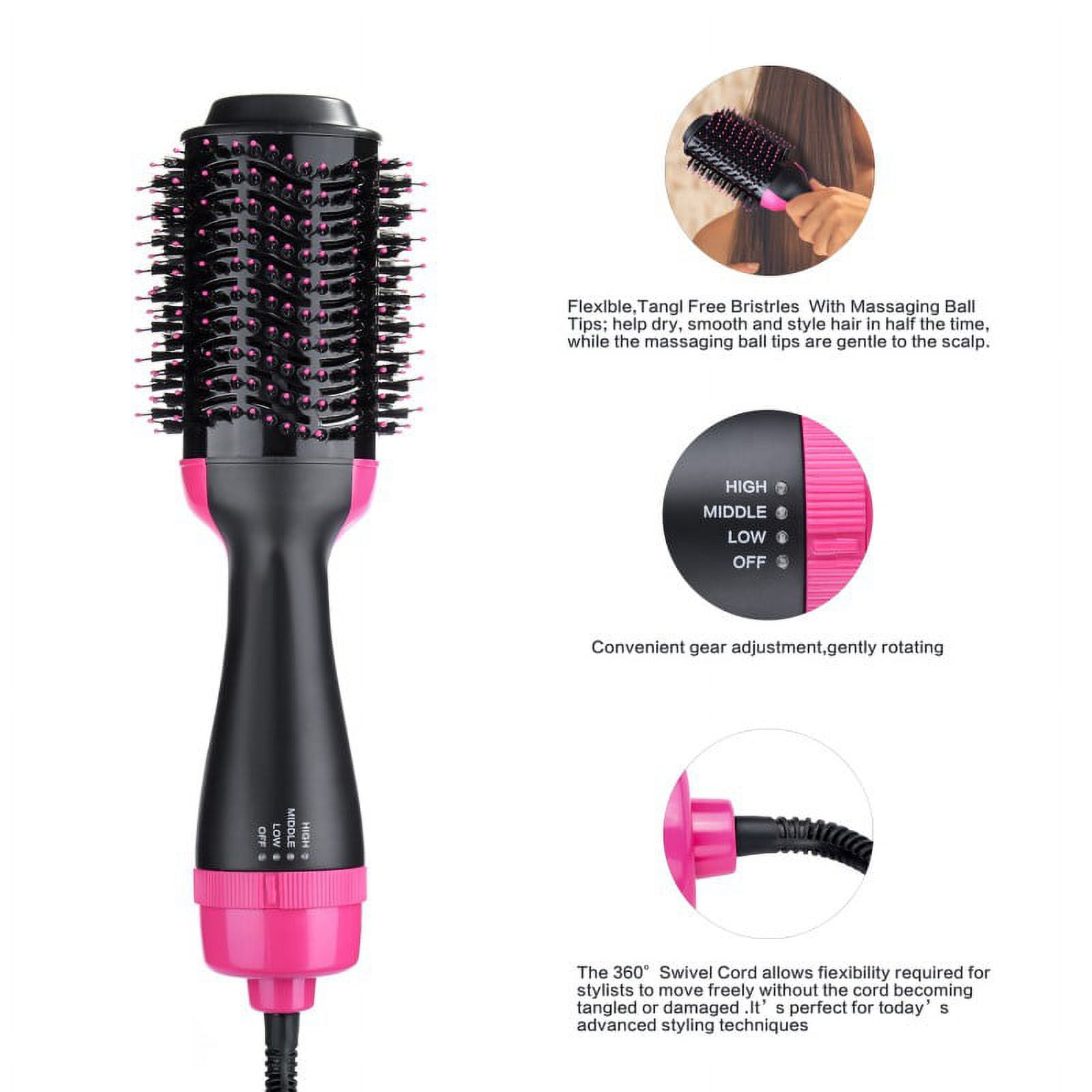 Foto 7 pulgar | Cepillo Y Moldeador De Cabello Hot Air Brush 3 En 1, 1000 W - Venta Internacional.