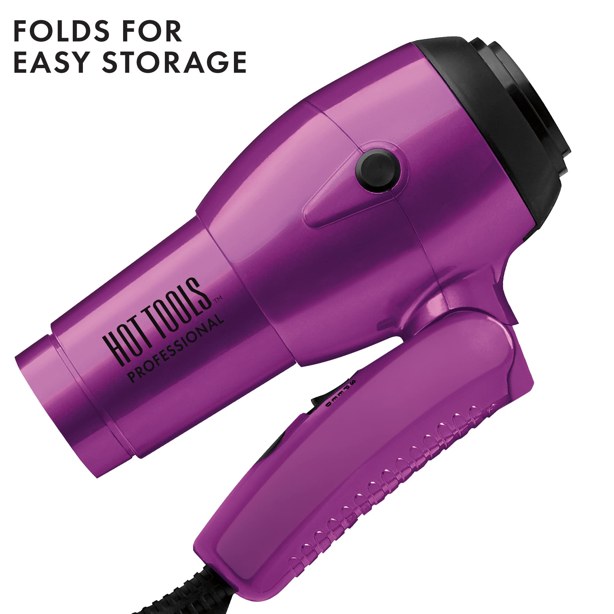 Foto 3 pulgar | Secador De Pelo Hot Tools Pro Artist 1875w Ionic Compact Travel - Venta Internacional.