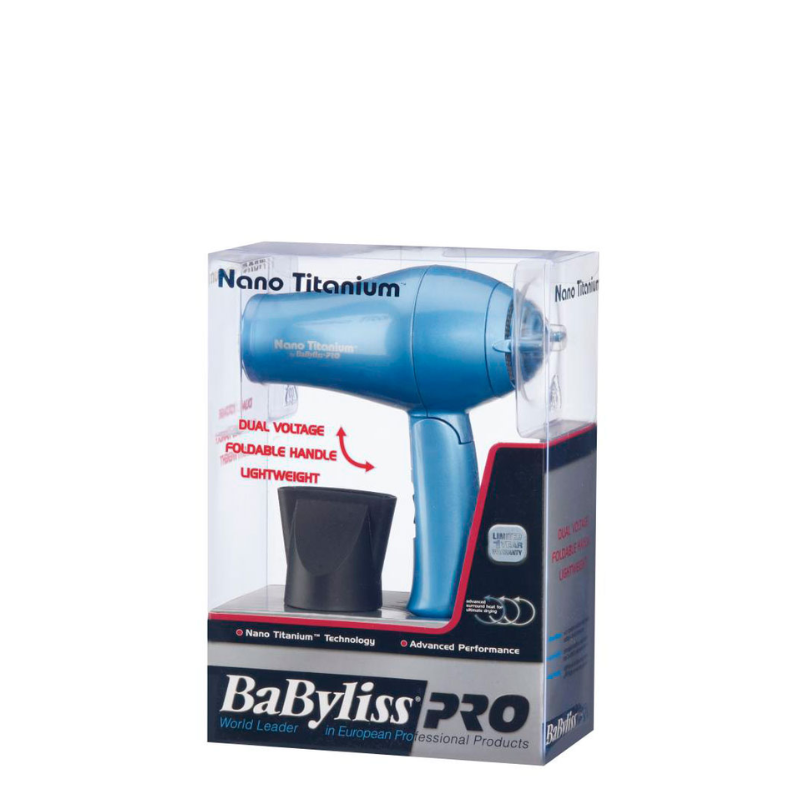 Foto 1 | Babyliss Mini Secadora Profesional Nano Titanium™ 1000w