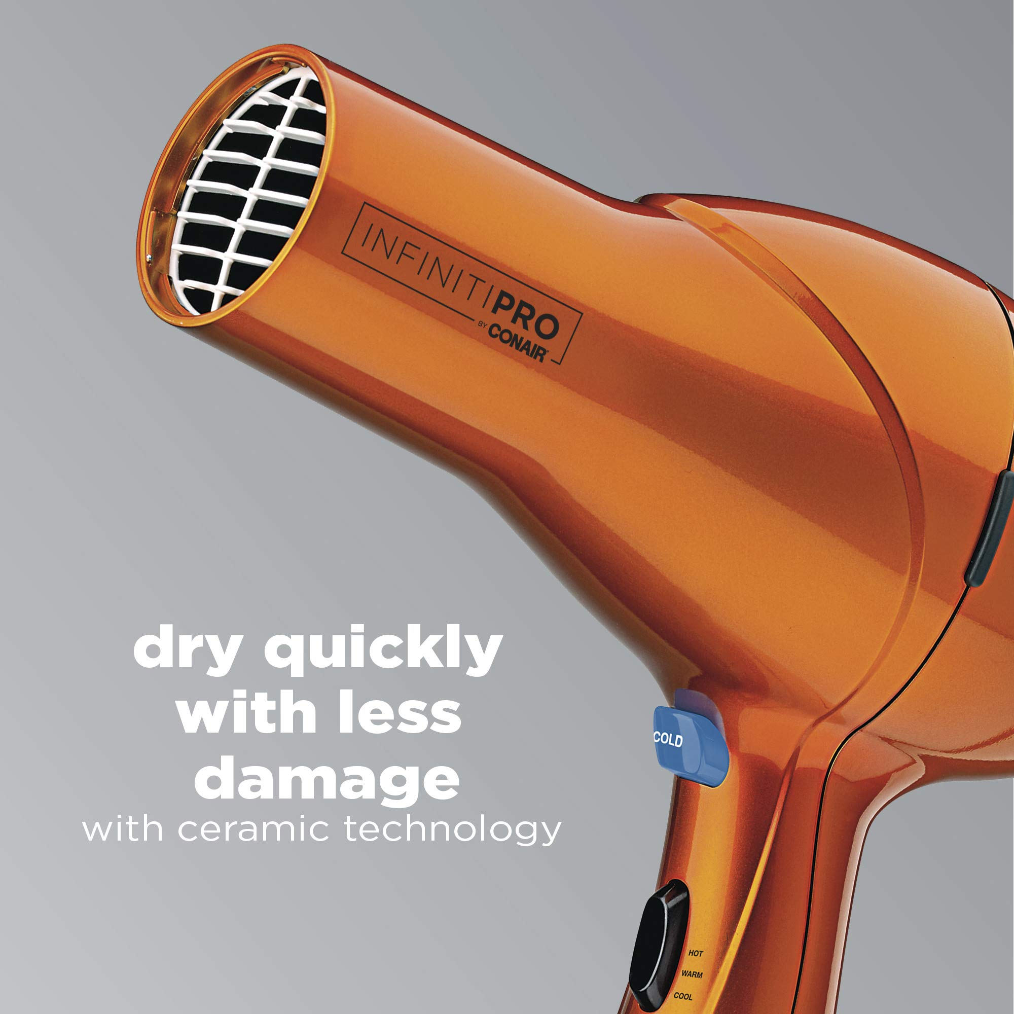 Foto 3 pulgar | Secador De Pelo Conair Infinitipro 1875w Salon Performance Orange - Venta Internacional.