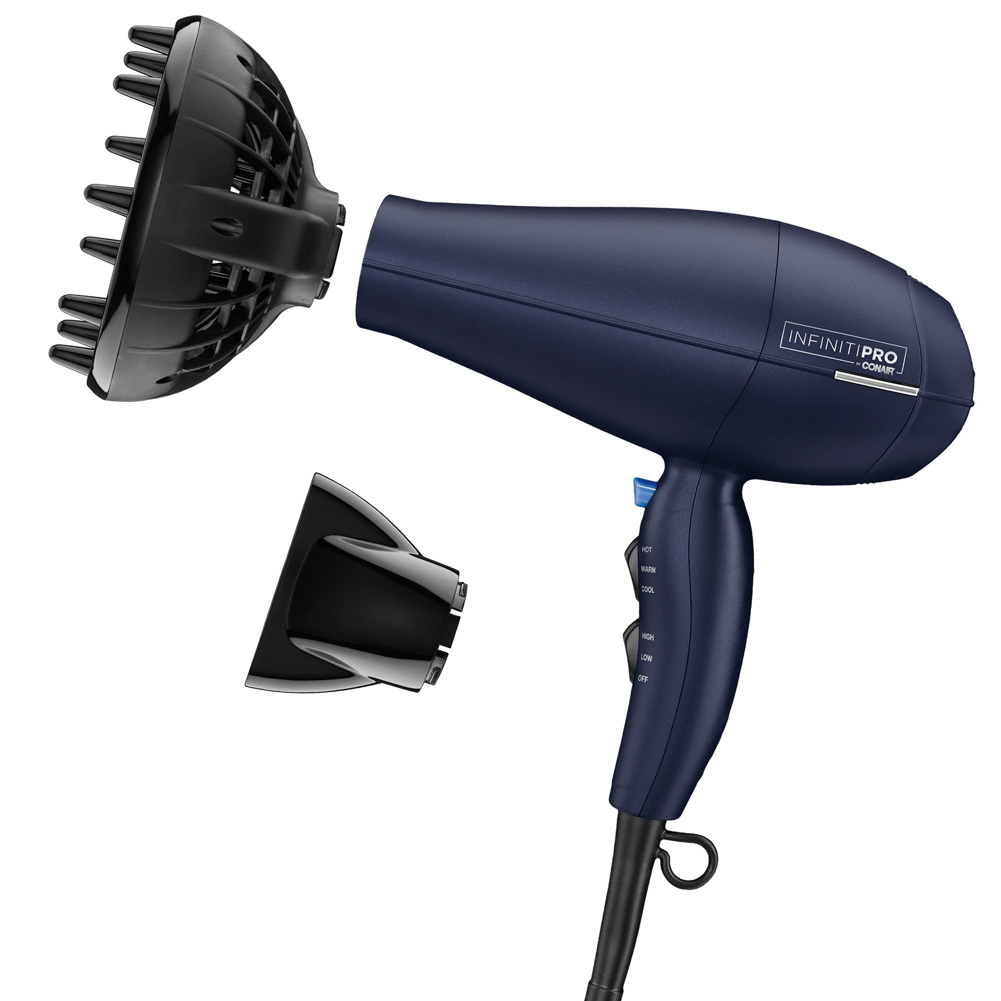 Foto 2 pulgar | Secador De Pelo Conair Infinitipro 1875w Con Difusor Innovador - Venta Internacional.