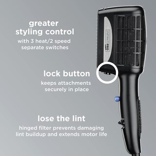 Foto 4 | Secador De Pelo Conair Infinitipro 3 En 1 1875 W Con Ceramic Tech - Venta Internacional.