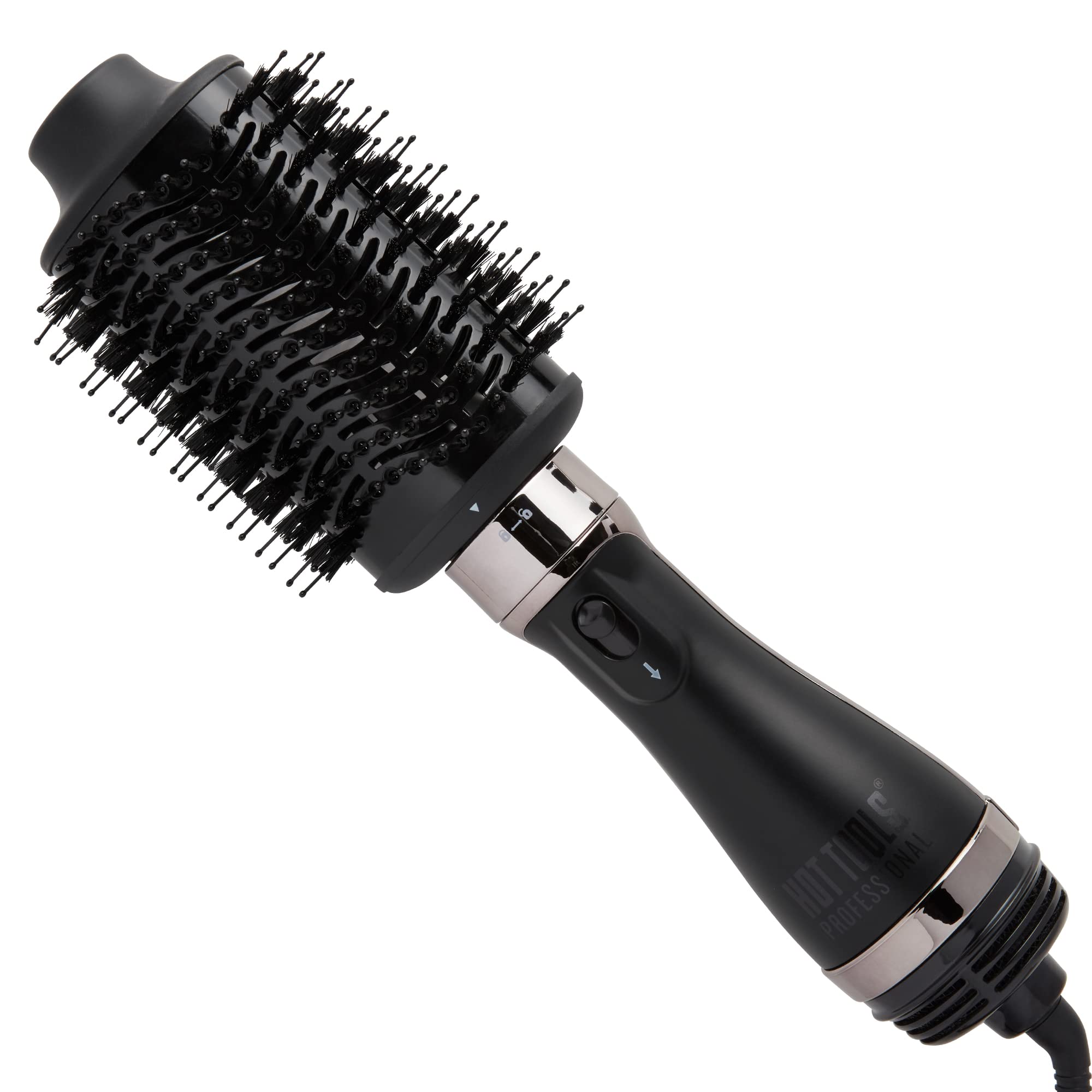 Secador De Pelo Hot Tools Pro Artist, Voluminizador Grande, Negro Y Dorado - Venta Internacional.