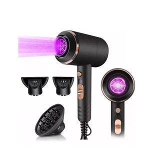 Foto 4 | Secadora De Cabello Lab.g Km-8896 Negra 110v/220v