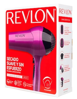 Foto 6 | Secadora De Cabello Revlon Control De Frizz + Termo De Agua De Regalo Güish