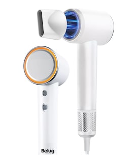 Foto 1 | Secador De Cabello Belug Profesional Alta Velocidad Lónico Con Led Blanco