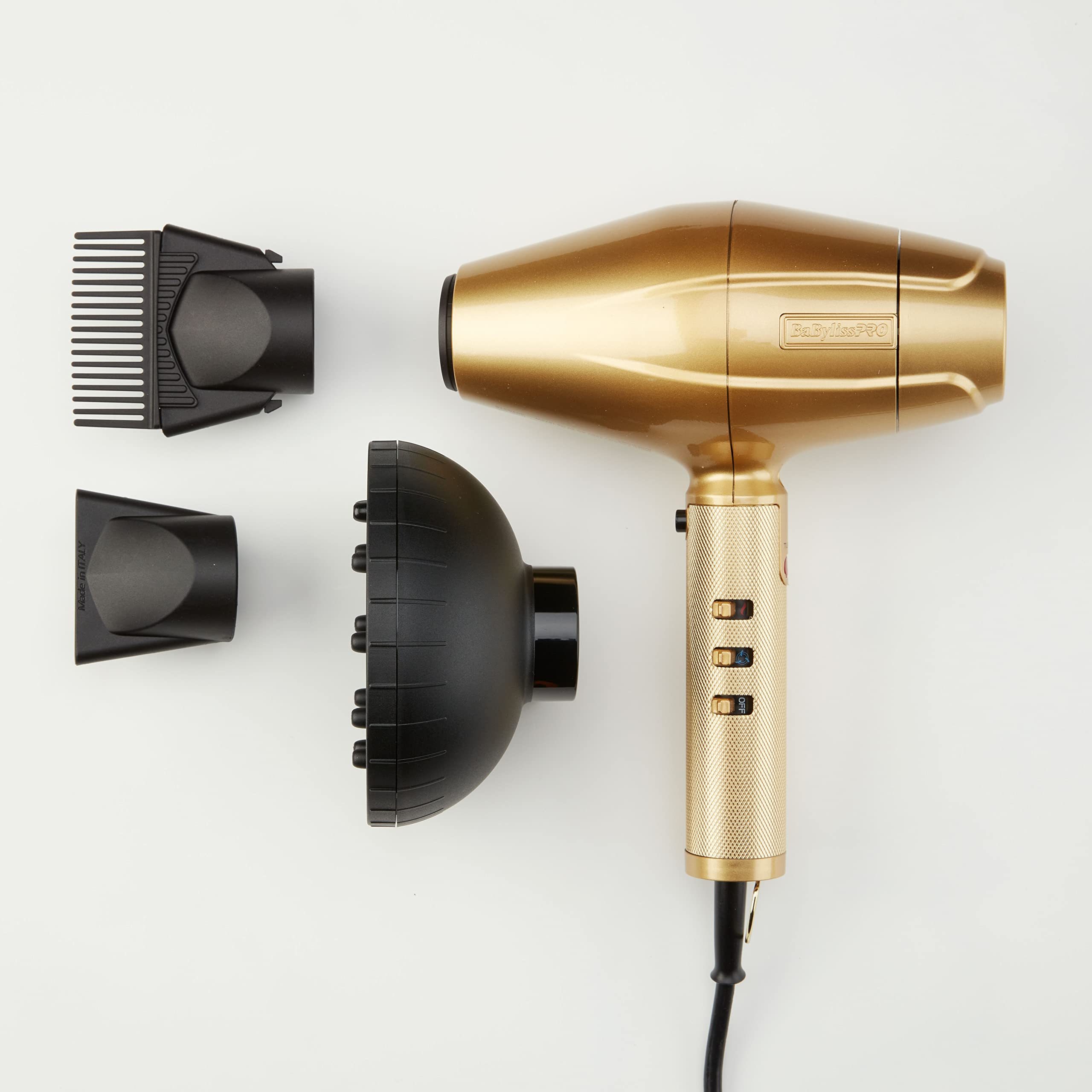 Foto 5 pulgar | Secador De Pelo Y Secador Babylisspro Barberology Goldfx Turbo - Venta Internacional.