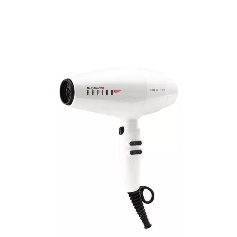 Foto 5 pulgar | Babyliss Secadora Rapido Blanca Ultra Ligera Ferrari.