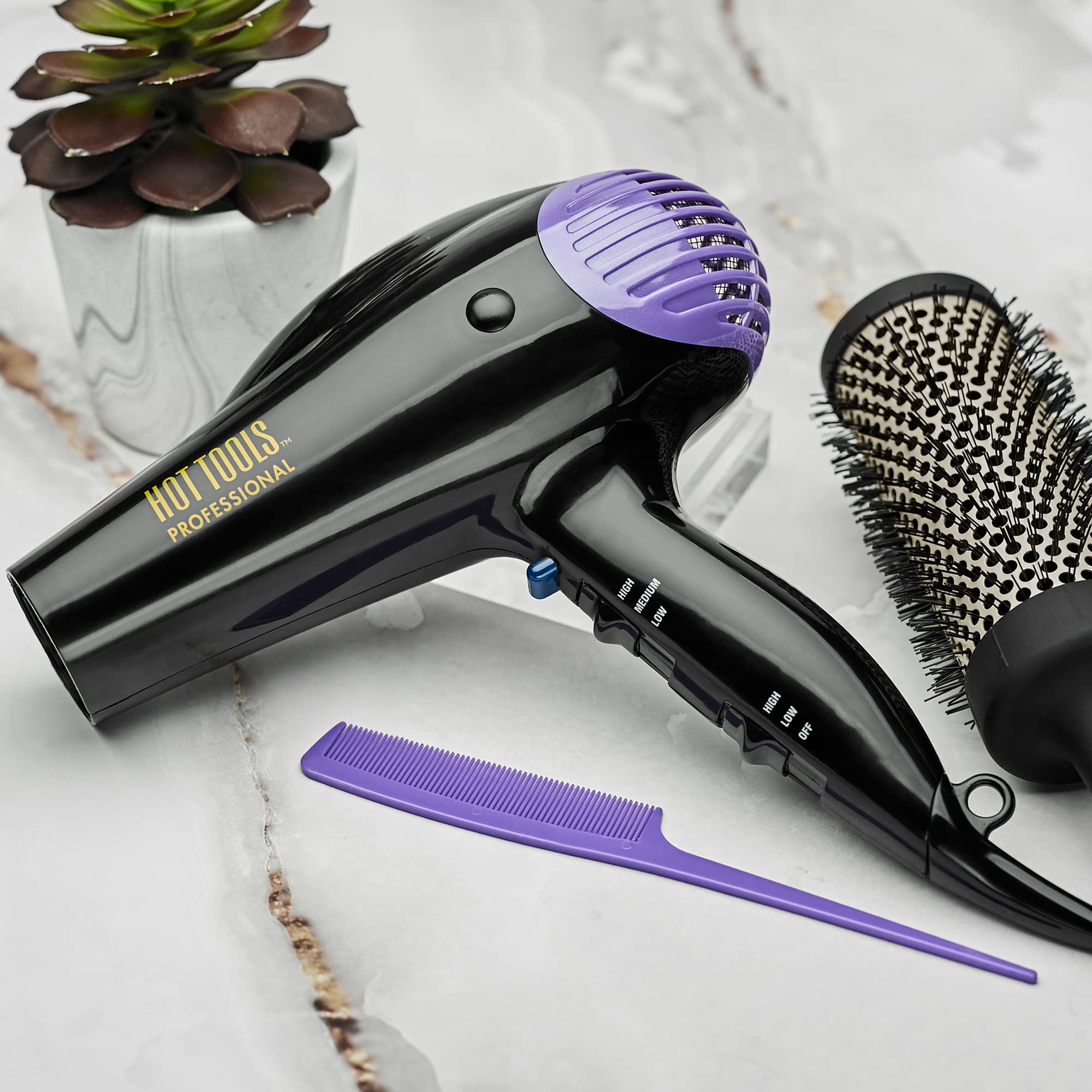 Foto 7 pulgar | Secador De Pelo Hot Tools Professional 2100 Ionic Antiestático - Venta Internacional.
