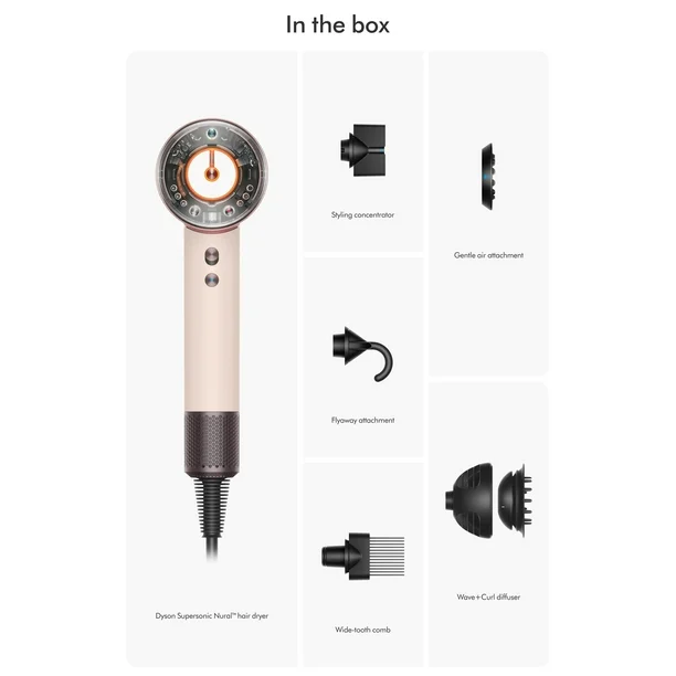 Foto 3 pulgar | Secador De Pelo Dyson Supersonic Nural - Cerámica Rosa/oro Rosa
