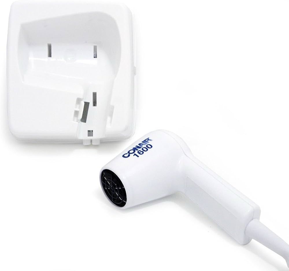 Foto 2 pulgar | Secadora De Cabello Conair 110wmes 2 Vel Base A Pared Empotrable Blanco