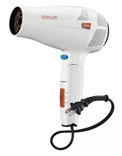 Foto 1 | Secadora De Cabello Conair 289es 2 Vel Cable Retractil Plegable Blanco