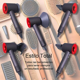 Foto 3 | Secador De Pelo Supersónico Rojo