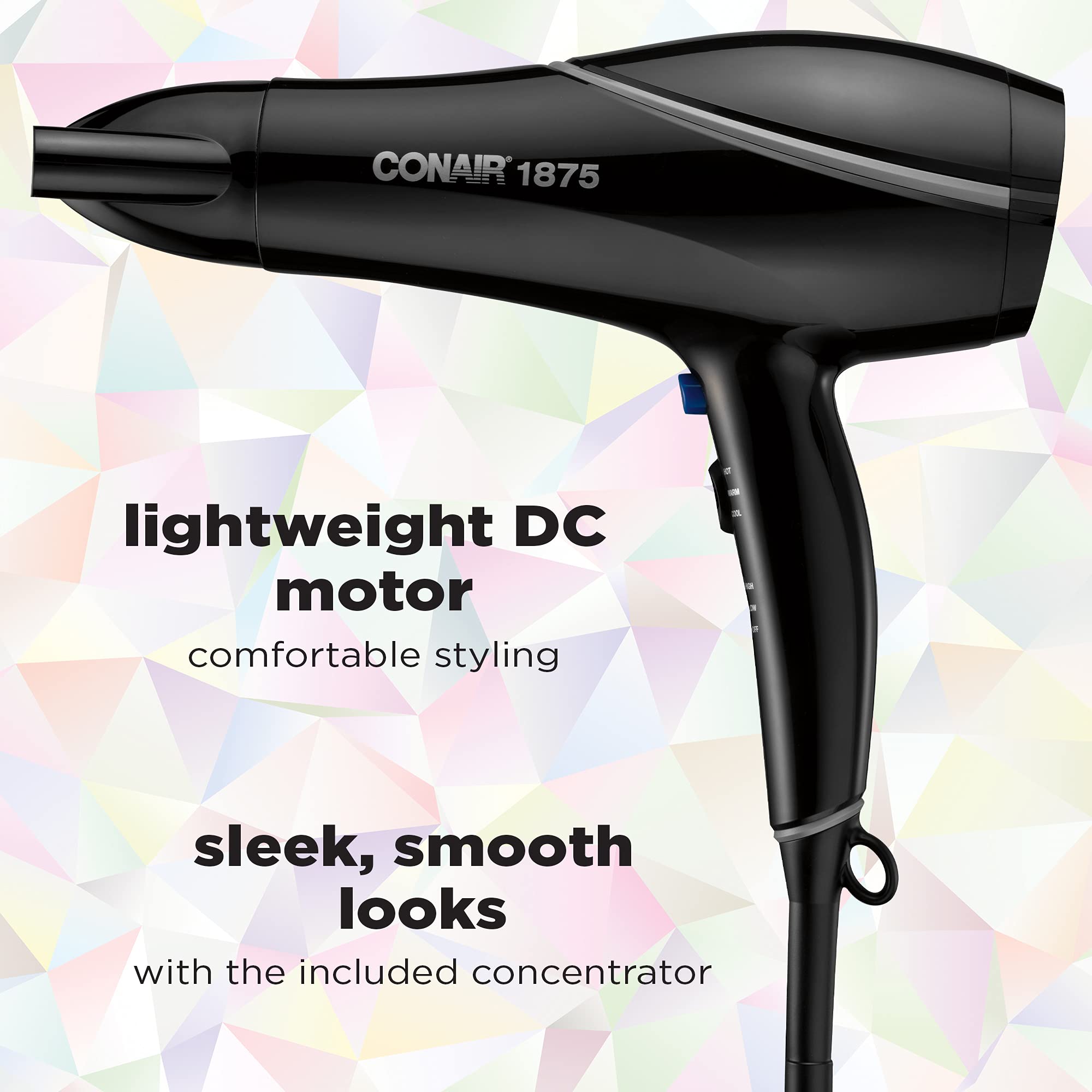 Foto 4 | Secador De Pelo Conair Shine & Style 1875 W Ionic 1.5 Libras - Venta Internacional.