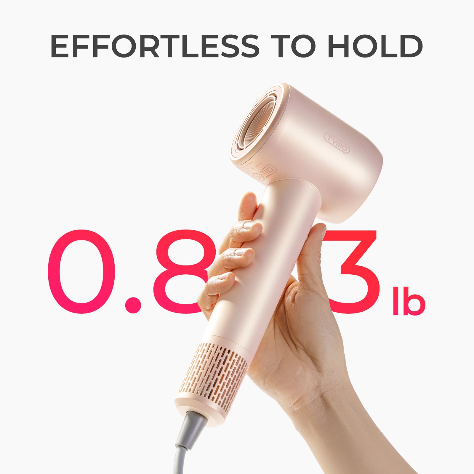 Foto 6 pulgar | Secador De Pelo Tymo Ionic De Alta Velocidad, 300 Ml, Iones Negativos - Venta Internacional.