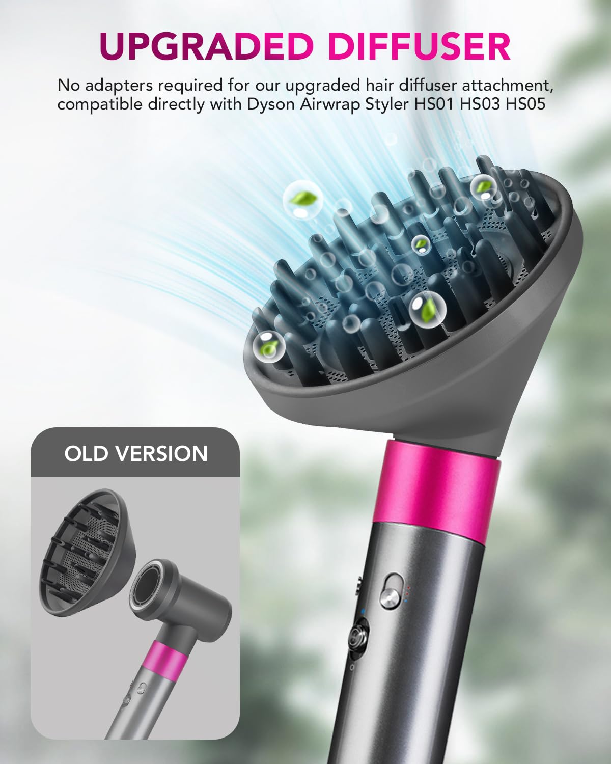 Foto 2 | Accesorio De Boquilla Difusora Para Dyson Airwrap Styler Tosage - Venta Internacional.