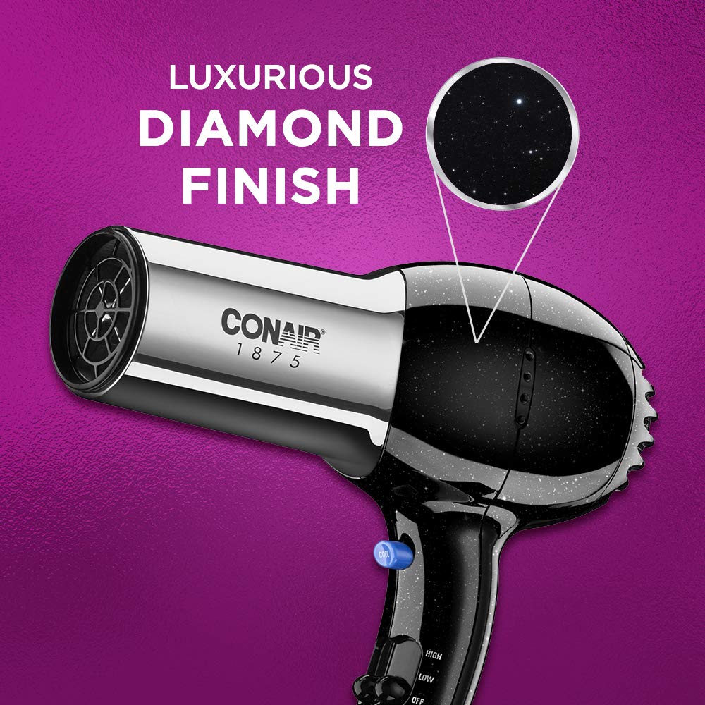 Foto 6 pulgar | Secador De Pelo Conair 1875w De Tamaño Completo Con Acondicionador Iónico - Venta Internacional.