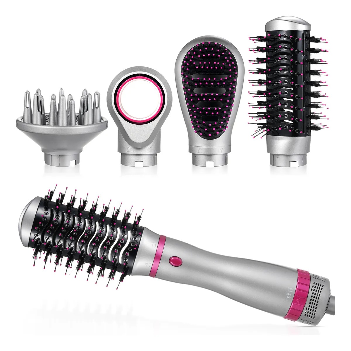Foto 5 pulgar | Cepillo Secador De Cabello 4 En 1 Con Estilizador De Aire Caliente