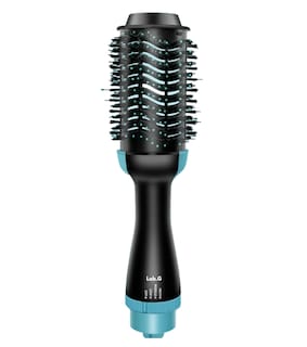 Foto 1 | Cepillo Secador Cabello Alaciador Rizado Aire Caliente 4 En1 Lab.g Azul