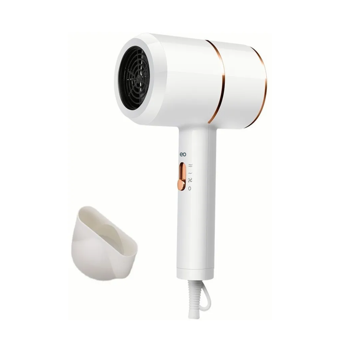 Foto 2 pulgar | Secadora De Cabello  Plegable  Eo Safe Imports Esi-20173 Blanco