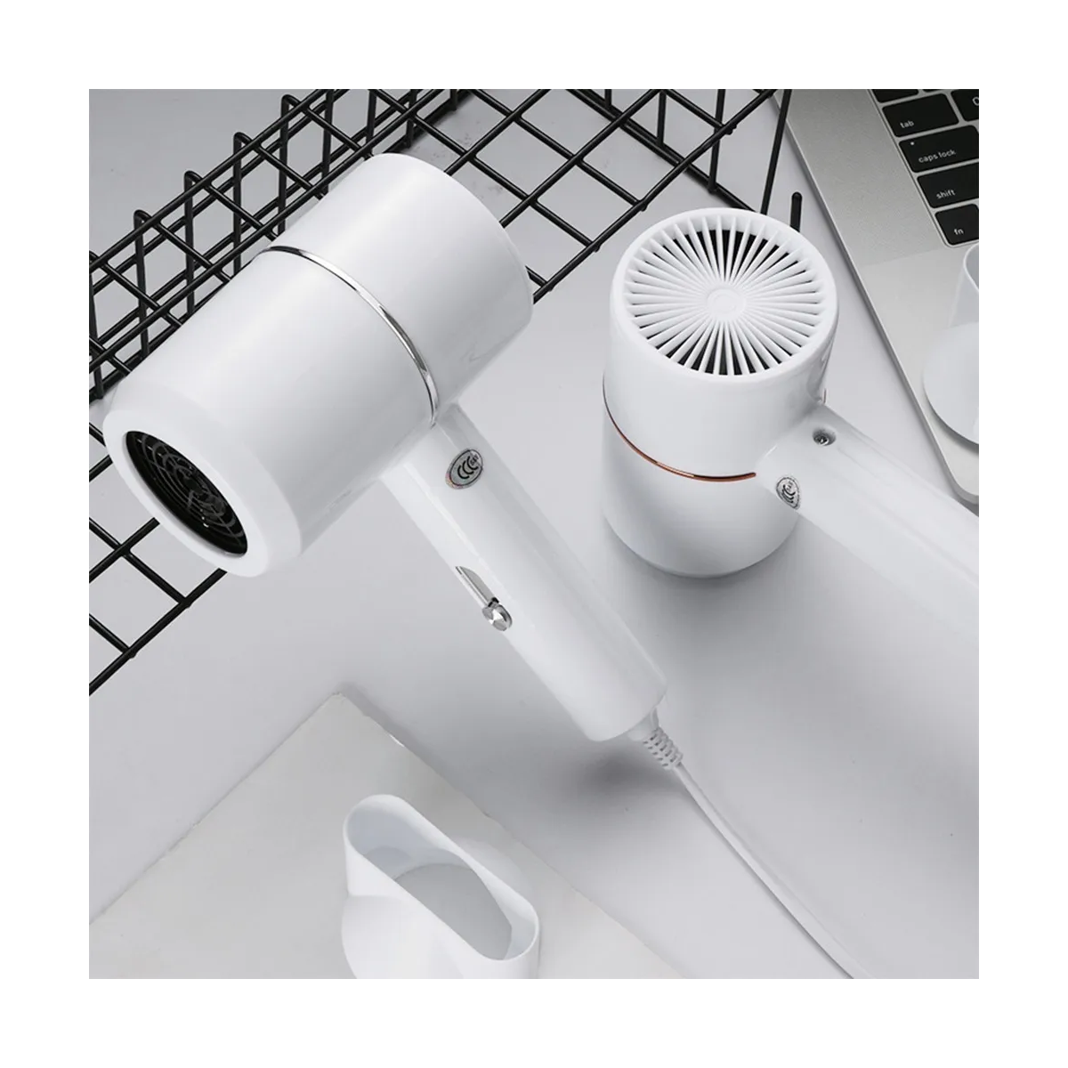 Foto 5 pulgar | Secadora De Cabello  Plegable  Eo Safe Imports Esi-20173 Blanco
