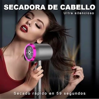 Foto 2 | Secadora De Cabello 2000w Kimhi Secador De Pelo Aire Caliente Y Frío De Tres Velocidades Secado Rapido
