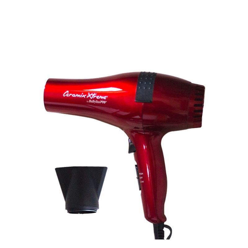 Foto 3 | Secadora De Cabello Babyliss Babr5572es Roja Incluye Protector Térmico.