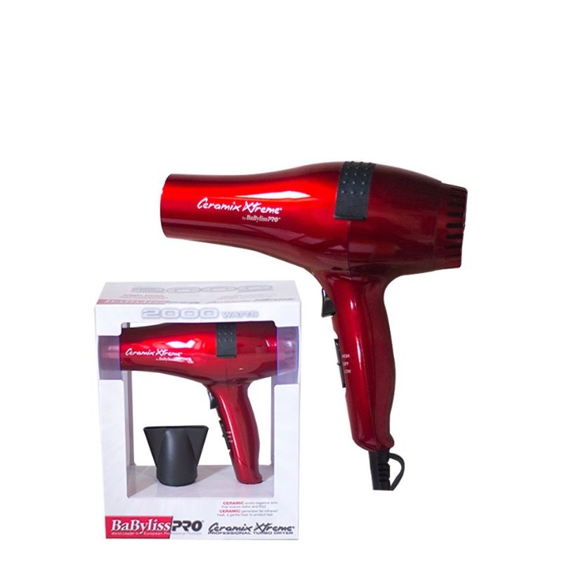 Foto 4 | Secadora De Cabello Babyliss Babr5572es Roja Incluye Protector Térmico.
