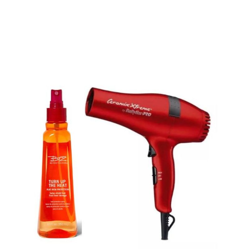 Foto 6 pulgar | Secadora De Cabello Babyliss Babr5572es Roja Incluye Protector Térmico.