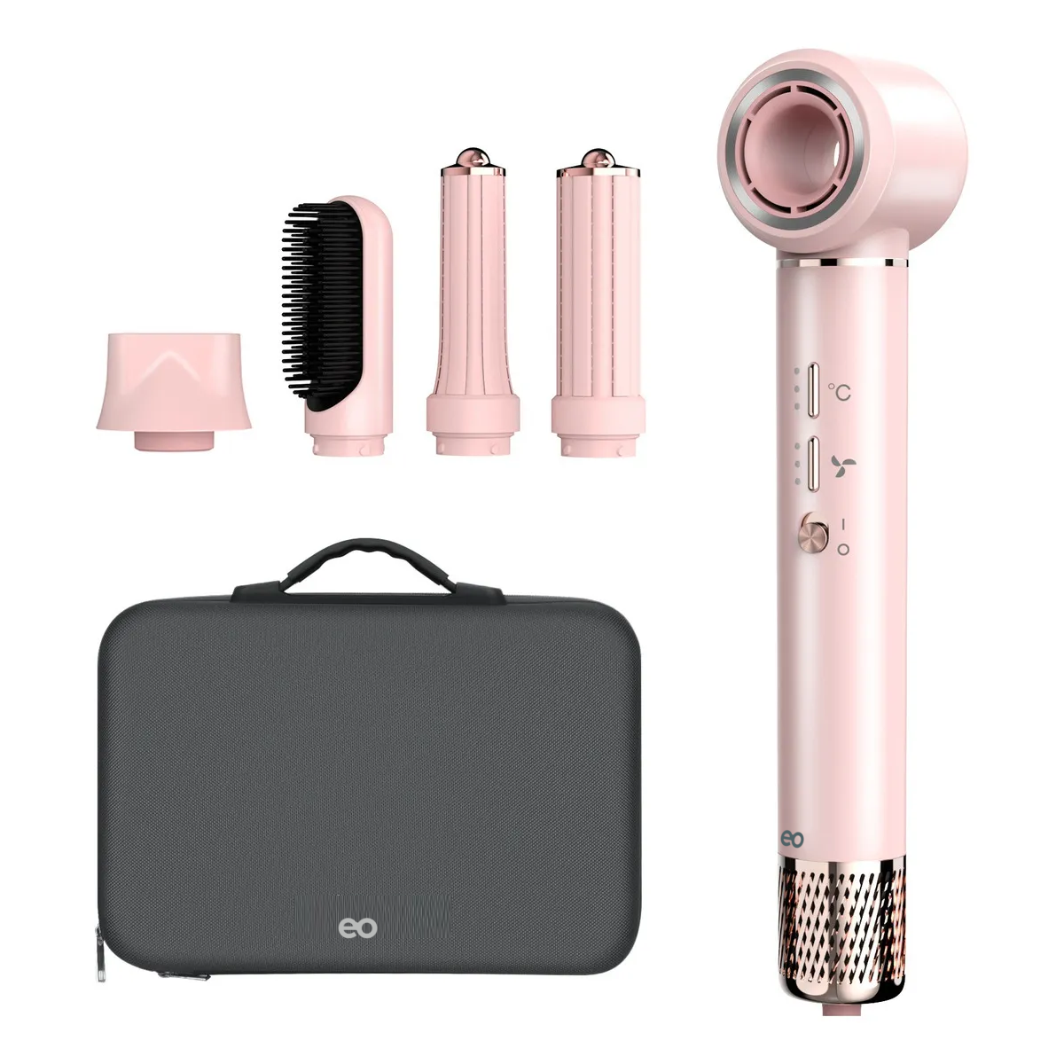Foto 1 | Secadora De Cabello 3 Velocidades.ionico Eo Safe Imports Esi-20363 Rosa