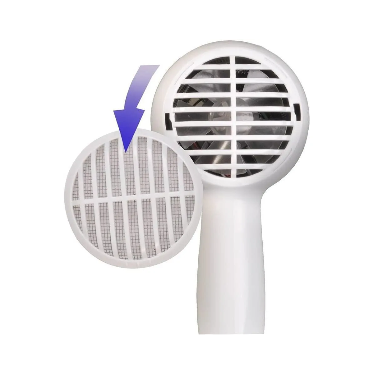 Foto 4 pulgar | Secadora De Cabello Empotrable  Eo Safe Imports Esi-20370 Blanco