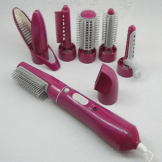 Foto 2 pulgar | Secador De Pelo Huoguo Professional Styling Tools 7 En 1 Rojo - Venta Internacional.