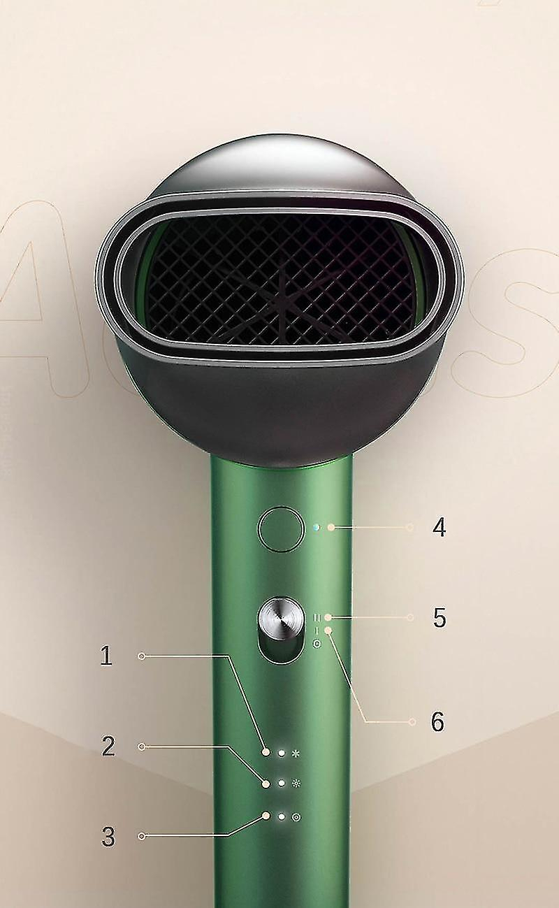 Foto 5 pulgar | Secador De Pelo Huoguo Negative Ion 1800w Portátil Con Difusor Rojo - Venta Internacional.