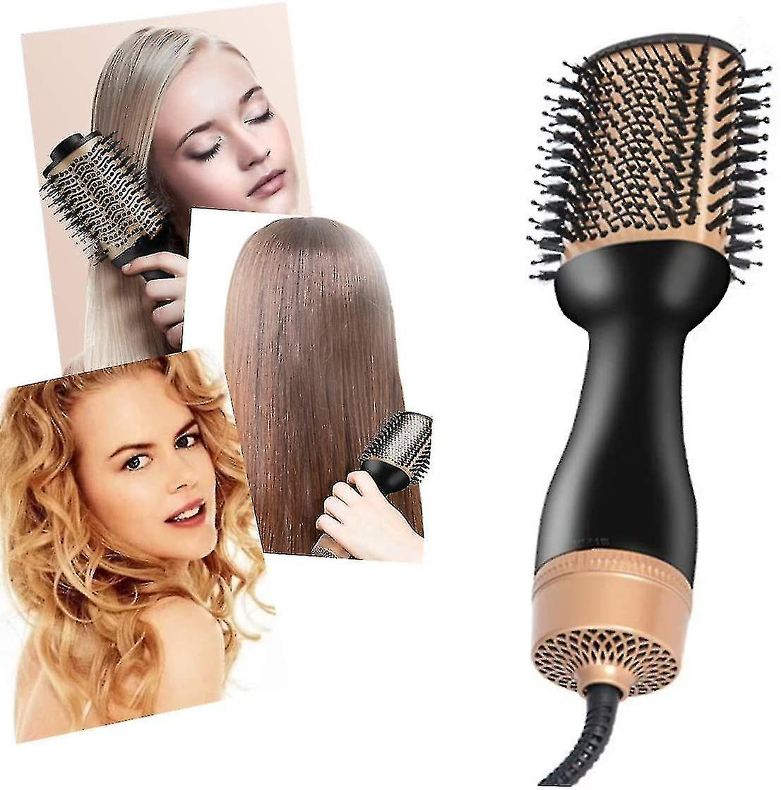 Foto 5 | Planchas Alisadoras De Pelo Con Brocha De Aire Caliente 5 En 1 Huoguo Para Secador De Pelo - Venta Internacional.