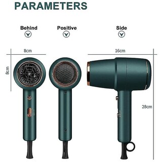Foto 2 | Secador De Pelo Huoguo Professional 110-240 V Con Difusor Verde - Venta Internacional.