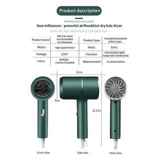 Foto 4 | Secador De Pelo Huoguo 2000w De Alta Potencia De Calefacción Y Refrigeración - Venta Internacional.