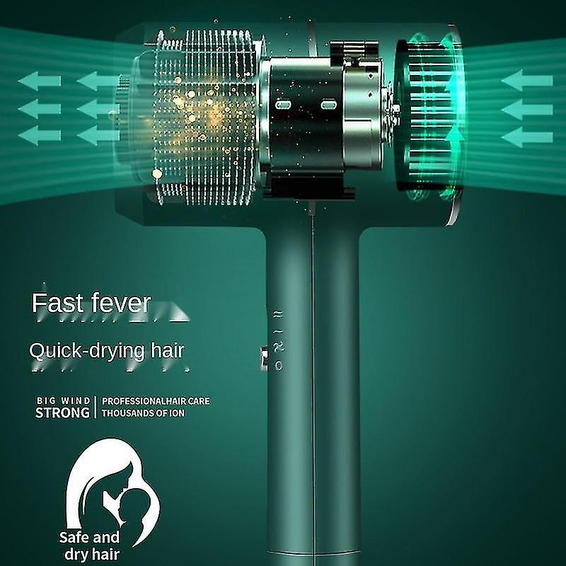 Foto 4 pulgar | Secador De Pelo Huoguo  Dormitorio  Aire Frío Y Caliente  800 W  220 V  Luz Azul - Venta Internacional.
