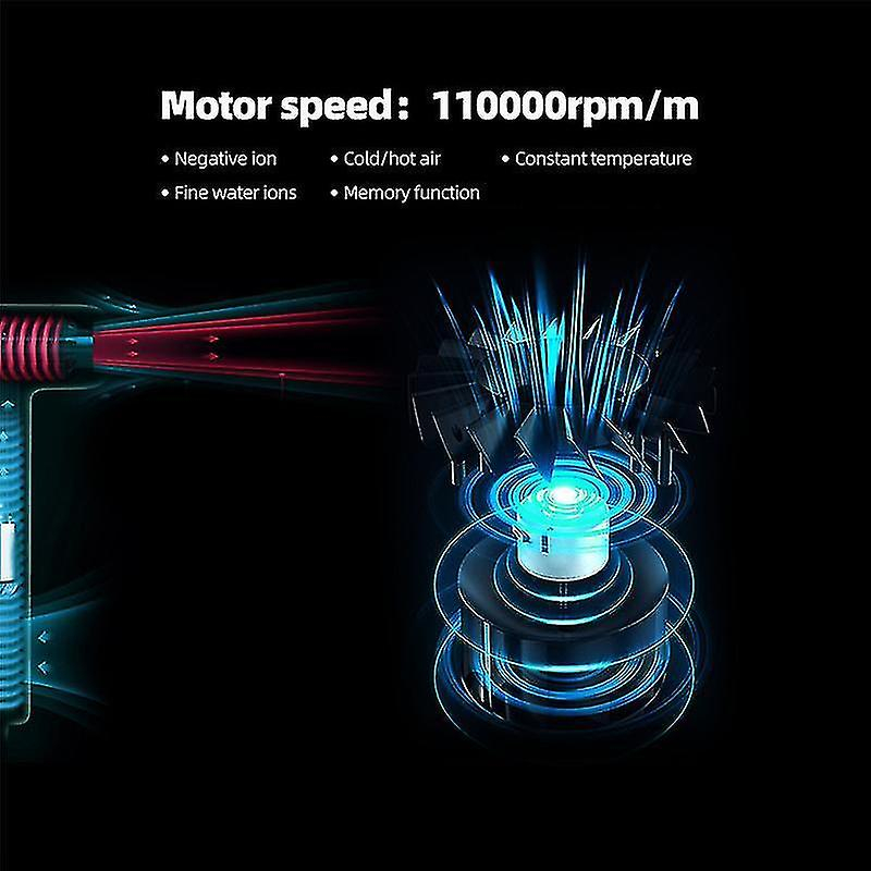 Foto 6 pulgar | Secador De Pelo Huoguo Cold/hot Wind 700w 220-240v Con Difusor - Venta Internacional.