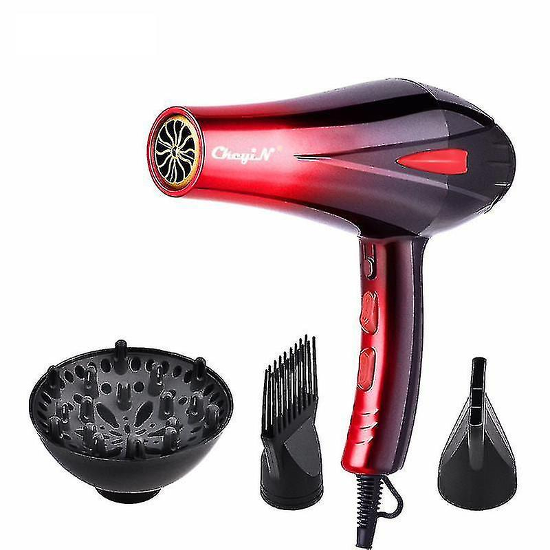 Foto 2 pulgar | Secador De Pelo Profesional  Rápido  Eléctrico  Potente  Rojo - Venta Internacional.