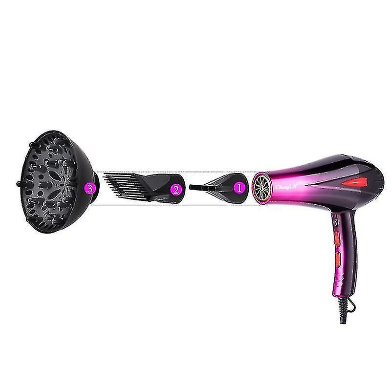 Foto 4 pulgar | Secador De Pelo Profesional  Rápido  Eléctrico  Potente  Rojo - Venta Internacional.