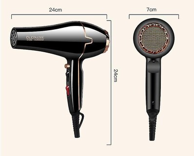 Foto 2 | Secador De Pelo Huoguo 2200 W Profesional Velocidad De Aire Frío Y Caliente - Venta Internacional.