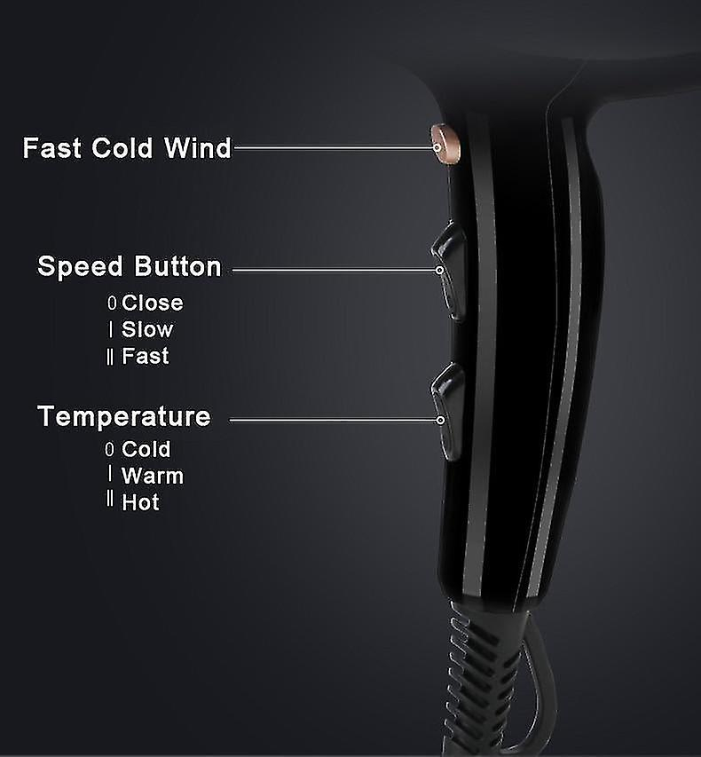 Foto 5 | Secador De Pelo Huoguo Kf-8926 Professional 2300w 220v - Venta Internacional.